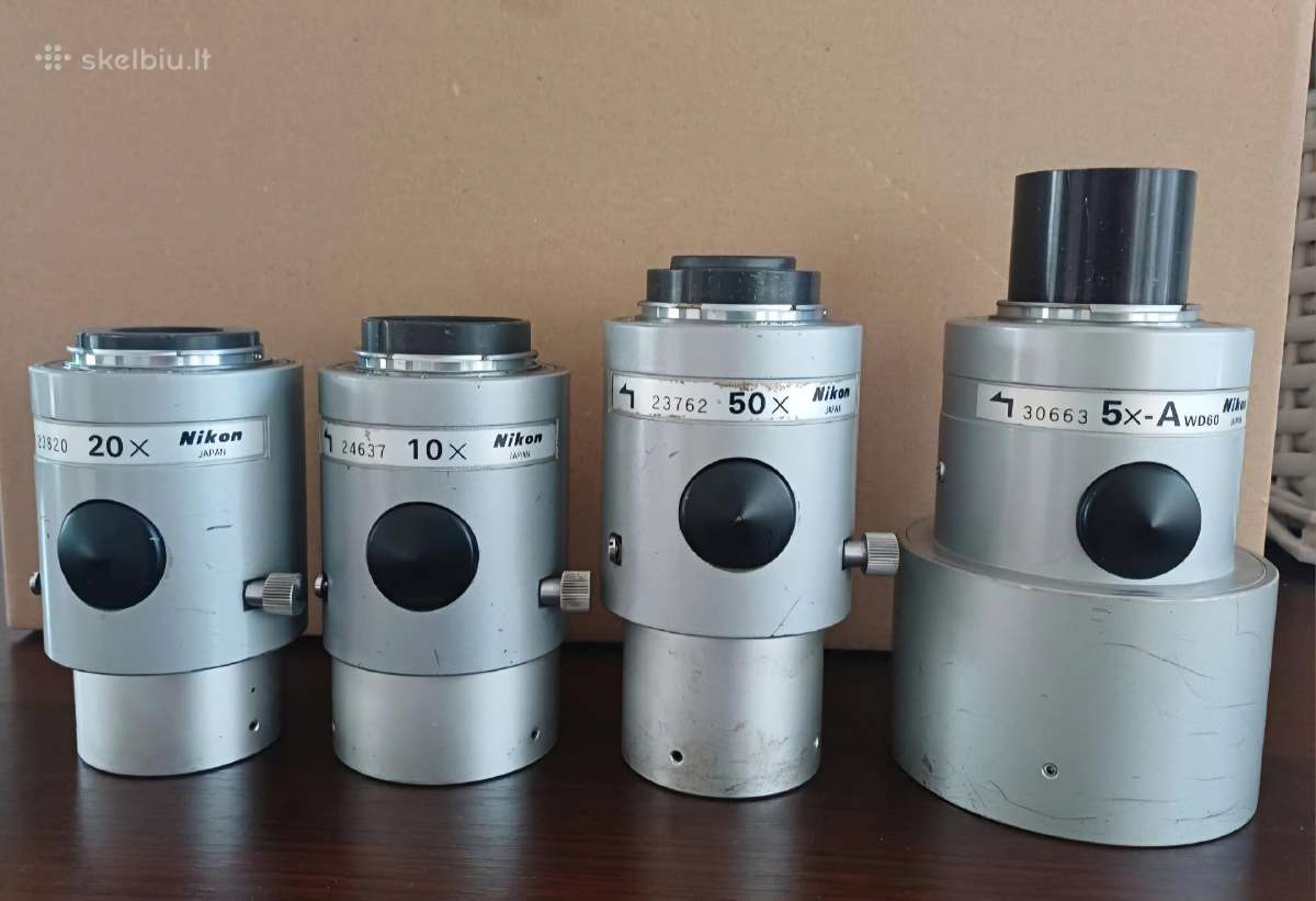 Nikon projekciniai objektyvai