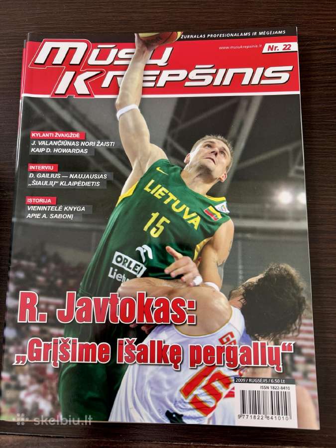 Spo:) ir Mūsų krepšinis žurnalai - nuotraukos Nr. 11