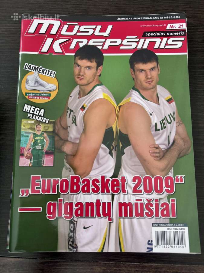 Spo:) ir Mūsų krepšinis žurnalai - nuotraukos Nr. 12
