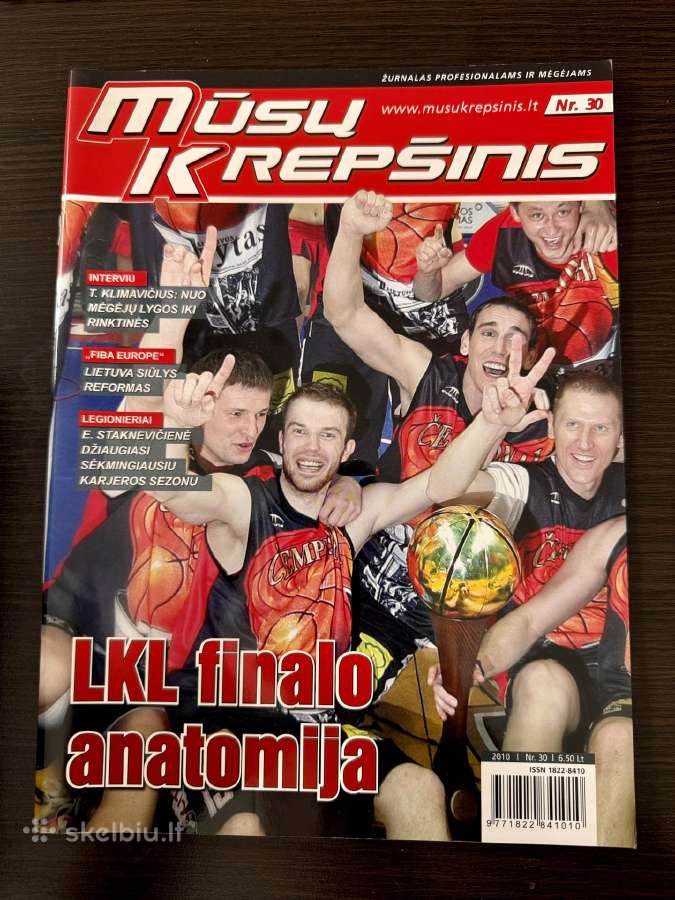 Spo:) ir Mūsų krepšinis žurnalai - nuotraukos Nr. 15
