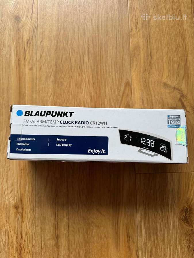 Skaitmeninis išmanusis žadintuvas Blaupunkt Cr12wh - nuotraukos Nr. 3
