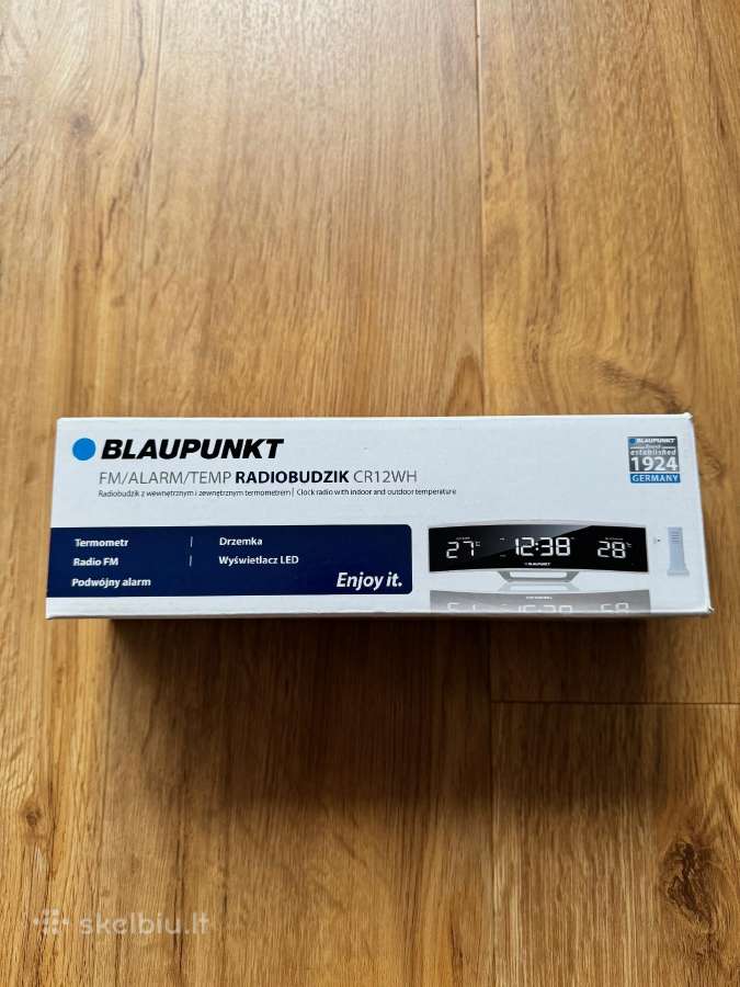 Skaitmeninis išmanusis žadintuvas Blaupunkt Cr12wh - nuotraukos Nr. 4