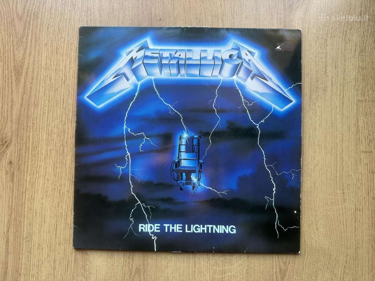 Metallica - Ride The Lightning Vinilinė plokštelė