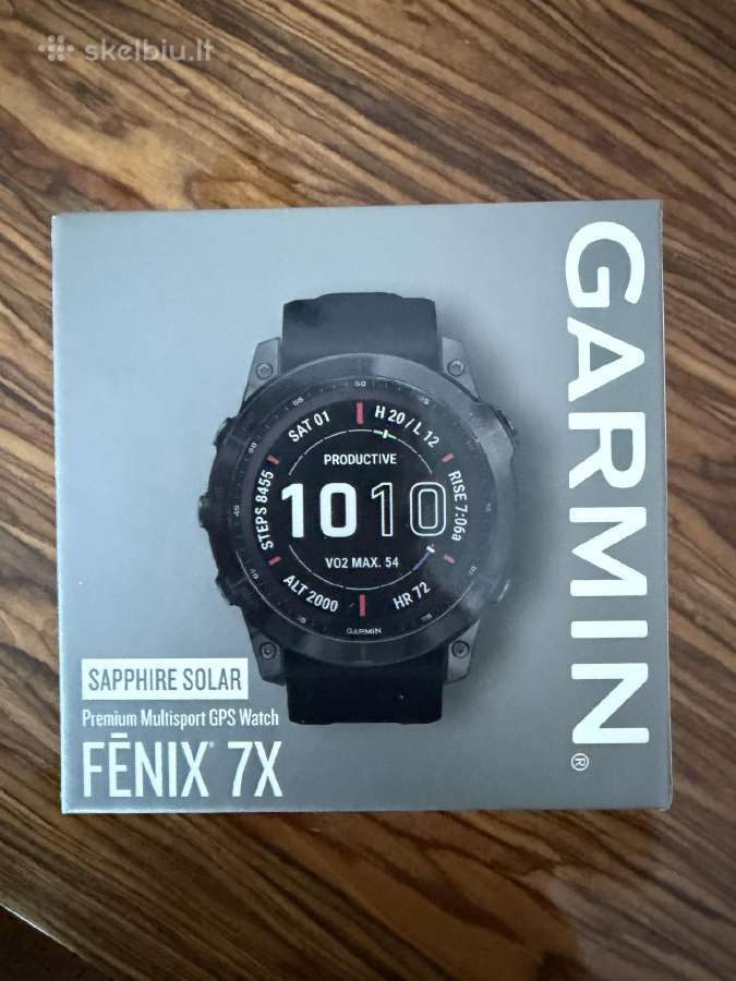 Garmin Fenix 7x sapphire solar