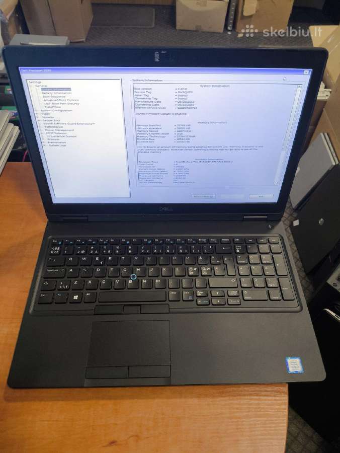 Precision 3530 I5-8400h 32gb 512gb Quadro 13%
