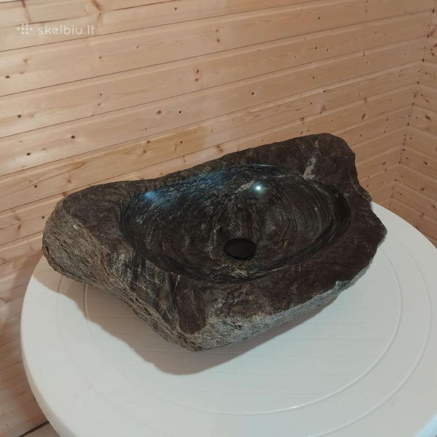 Akmens praustuvas (kriauklė) - nuotraukos Nr. 3