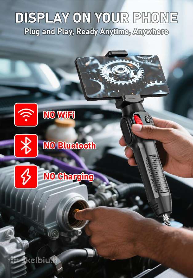 Endoskopinė kamera 3.9mm skersmens endoskopas - nuotraukos Nr. 5
