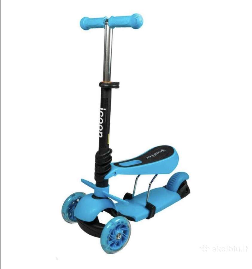 Duo Ride 2in1 Icoon paspirtukas - nuotraukos Nr. 2