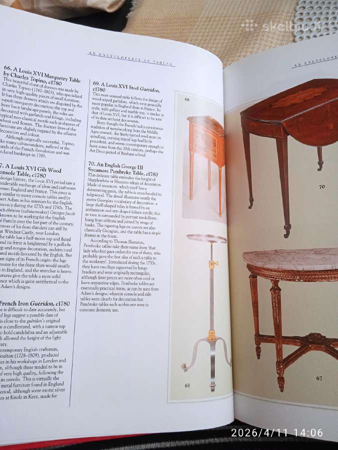 Simon Yates Enciklopedia Of Tables - nuotraukos Nr. 5