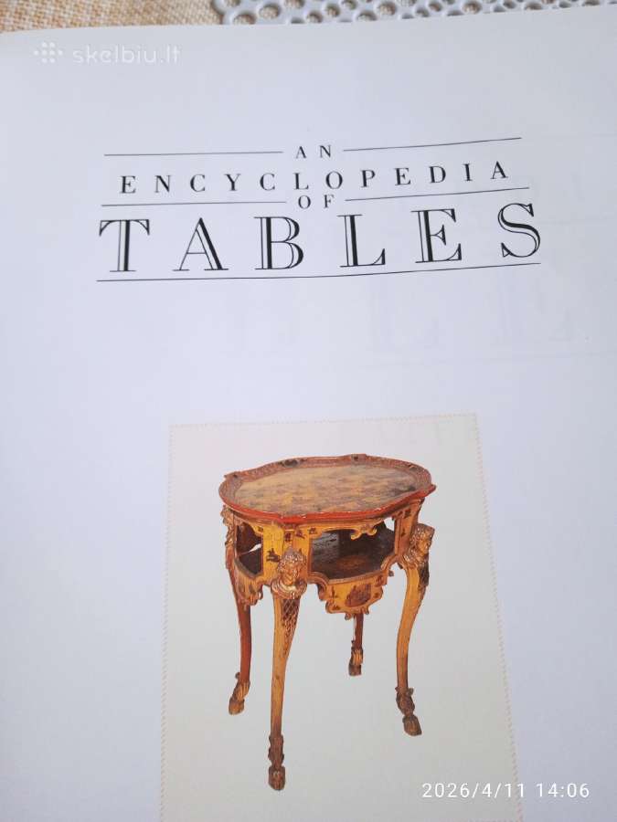 Simon Yates Enciklopedia Of Tables - nuotraukos Nr. 2