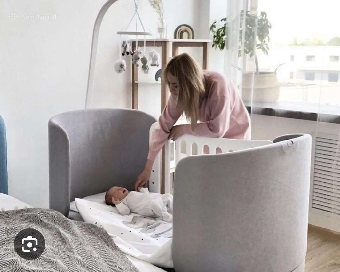 Vaikiška auganti lova Comfortbaby ellipse 6 in 1 - nuotraukos Nr. 2