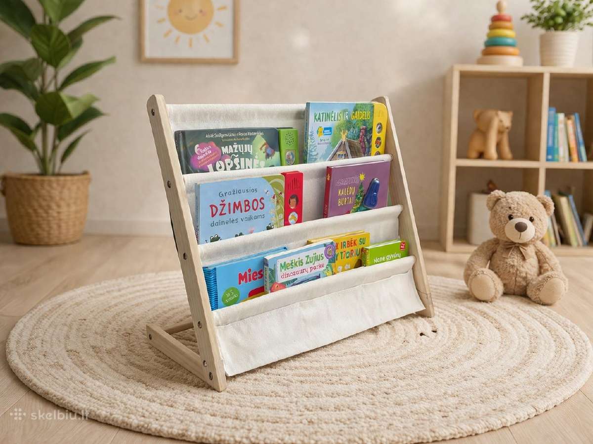 Nauja vaikiska medine montessori knygu lentyna
