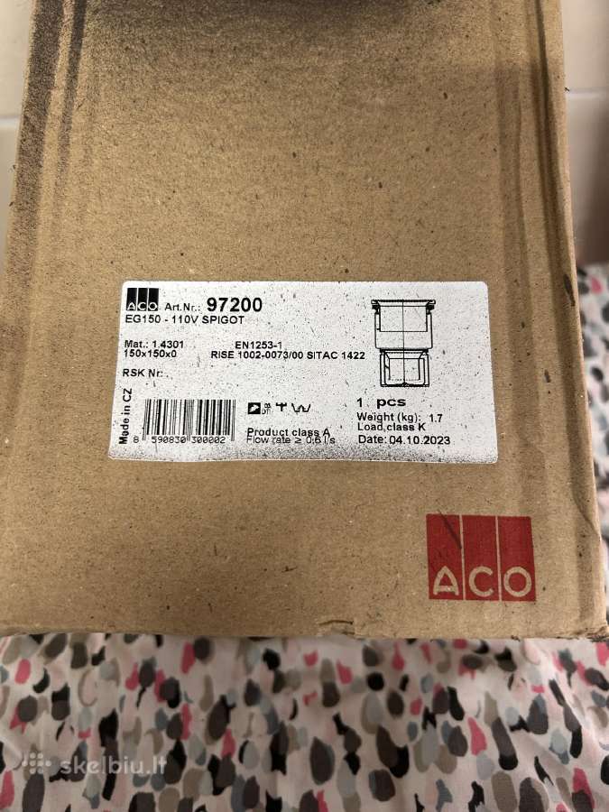 Trapas Aco Eg150, 110mm - nuotraukos Nr. 4