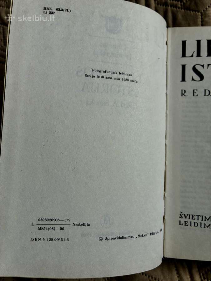 Lietuvos istorija. Red. A. Šapoka - nuotraukos Nr. 3