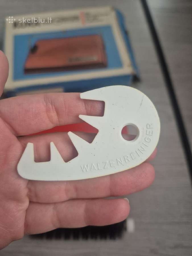 Vintažinis mechaninis grindų/kilimų šlaviklis Kura - nuotraukos Nr. 5