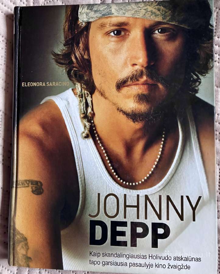 Knyga „Johnny Depp“ (Eleonora Saracino)