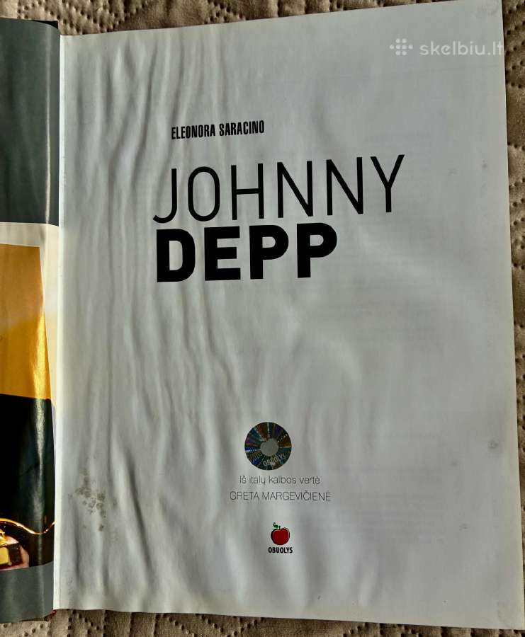 Knyga „Johnny Depp“ (Eleonora Saracino) - nuotraukos Nr. 6