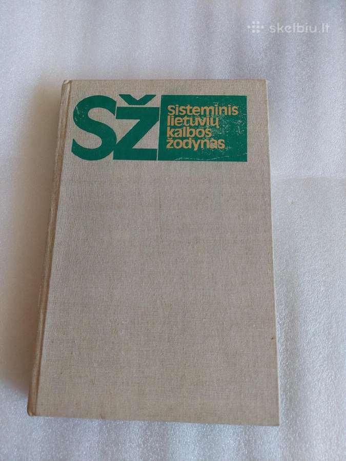 Sisteminis lietuvių kalbos žodynas