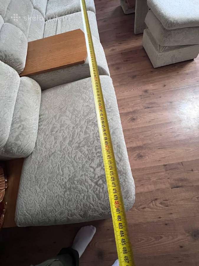 Svetainės sofa su baru - nuotraukos Nr. 9
