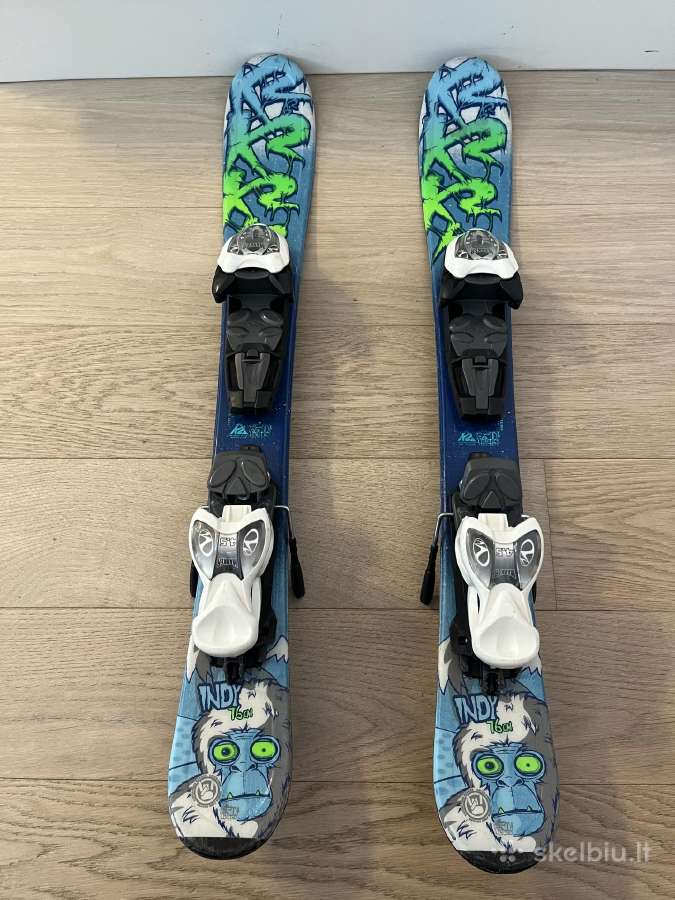 Vaikiškos slidės 76cm, ir Head batai 16.5cm - nuotraukos Nr. 4