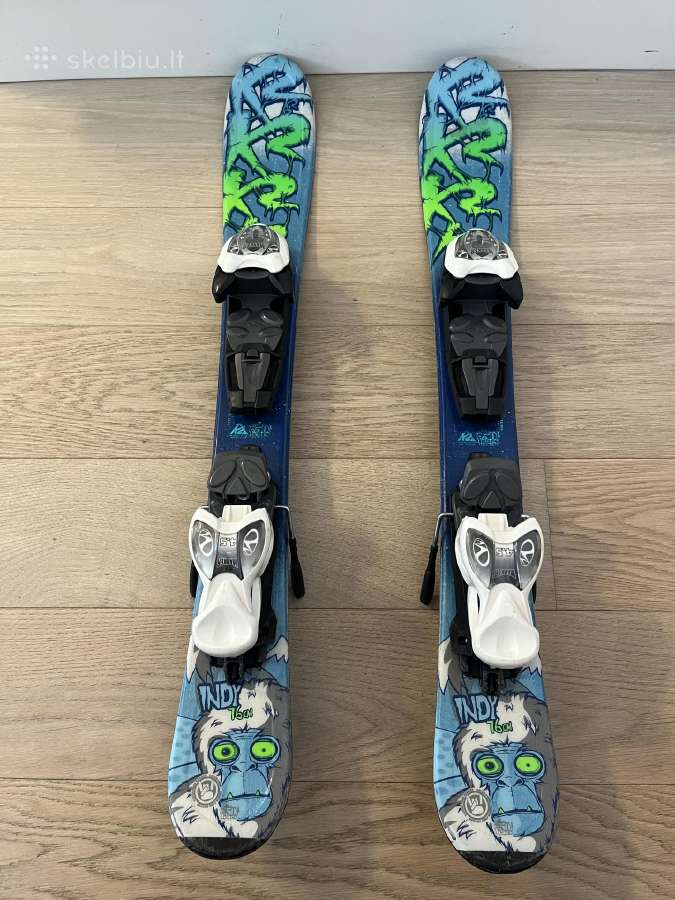 Vaikiški Head slidinėjimo batai 15.5, slidės 76cm - nuotraukos Nr. 11