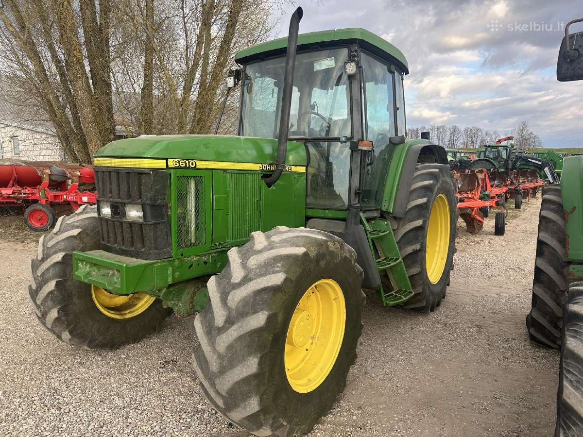 Traktorius john deere 6610 ir 6120 su krautuvu - nuotraukos Nr. 3
