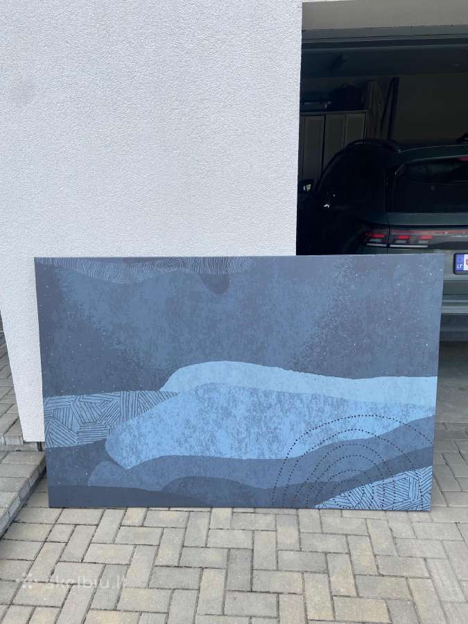 Didelio formato paveikslas - printas