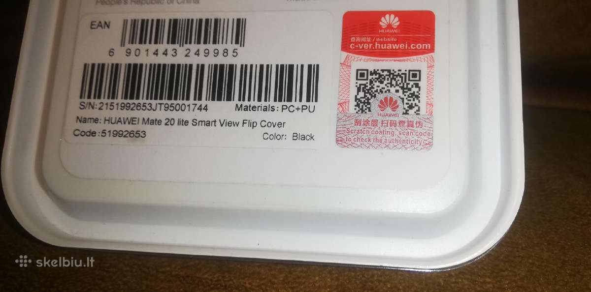 Naujas Smart View Huawei Mate20 lite dėklas - nuotraukos Nr. 2