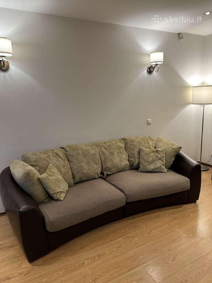 Puikios būklės odinė sofa