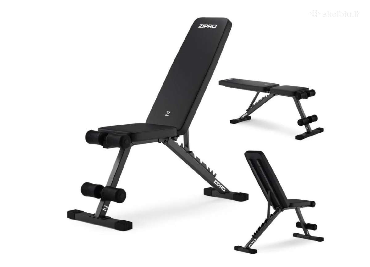 Universalus suoliukas ir hanteliai 2x15kg - nuotraukos Nr. 2