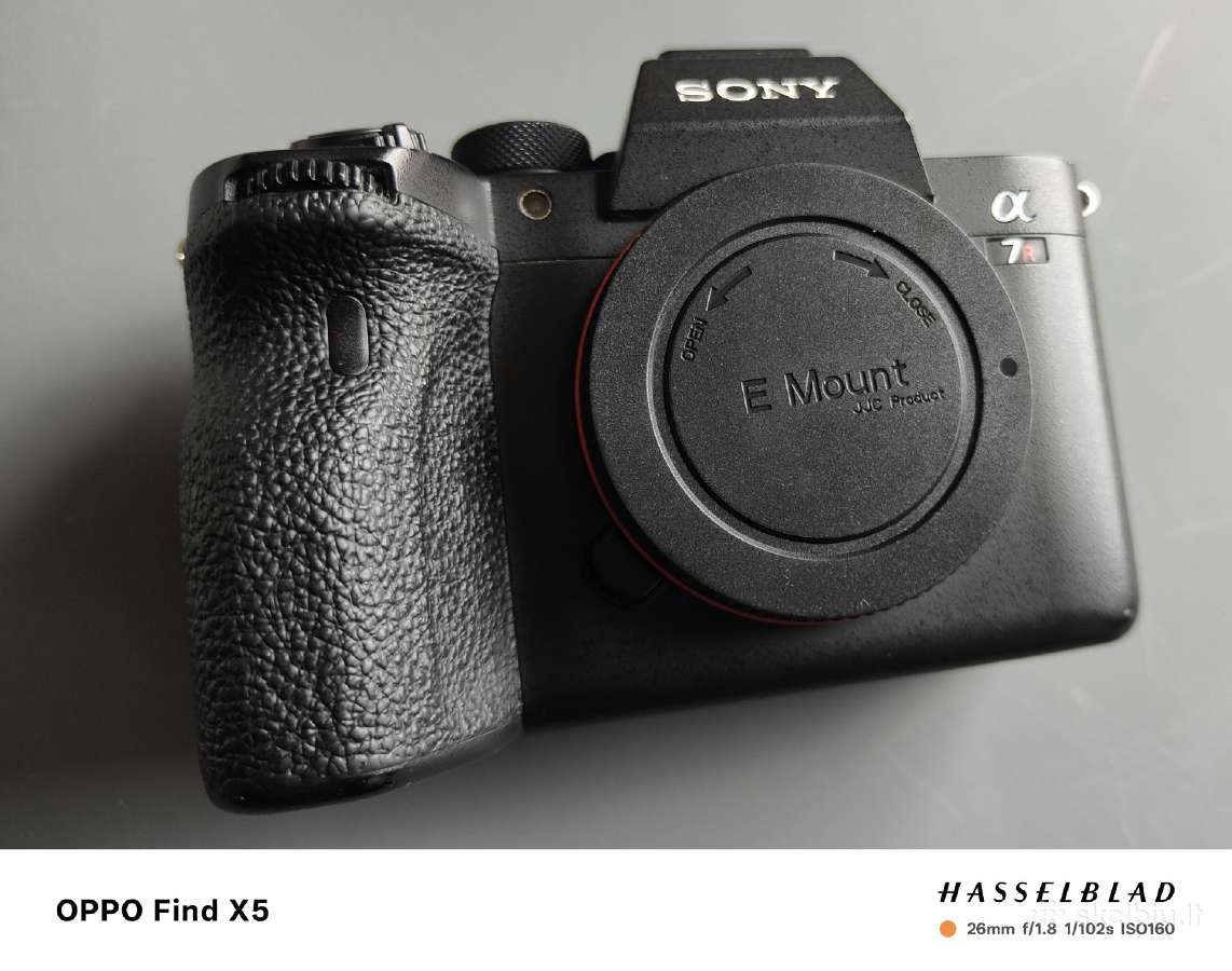 Sony A7r Iv A komplektas