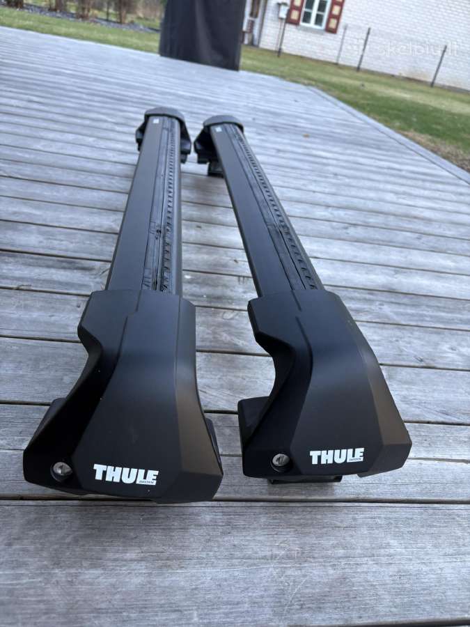 Thule Edge Wingbar Clamp Black (Th032) skersiniai - nuotraukos Nr. 3