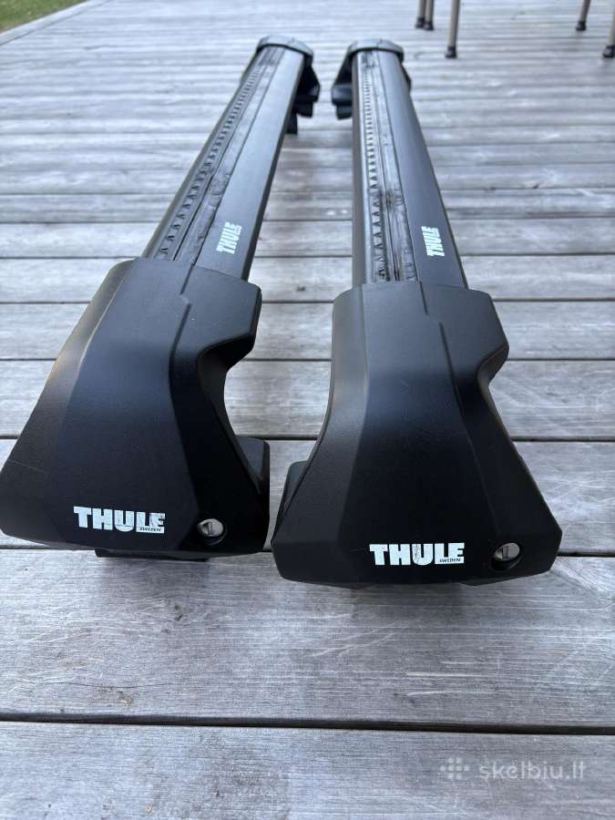 Thule Edge Wingbar Clamp Black (Th032) skersiniai - nuotraukos Nr. 6