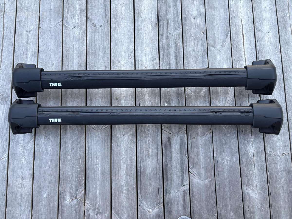Thule Edge Wingbar Clamp Black (Th032) skersiniai - nuotraukos Nr. 2