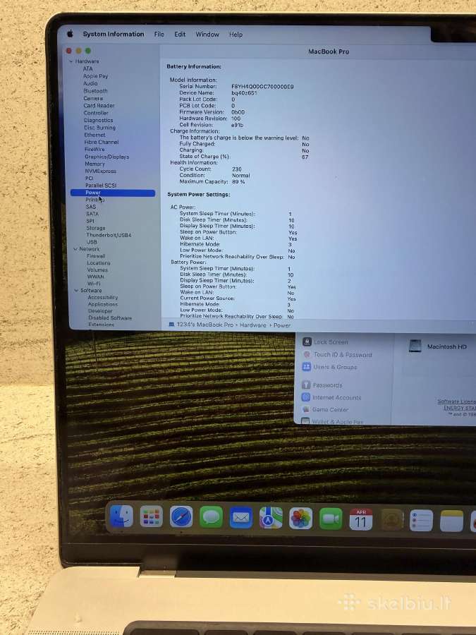 MacBook Pro 16 M3 Pro 18/512 - nuotraukos Nr. 4