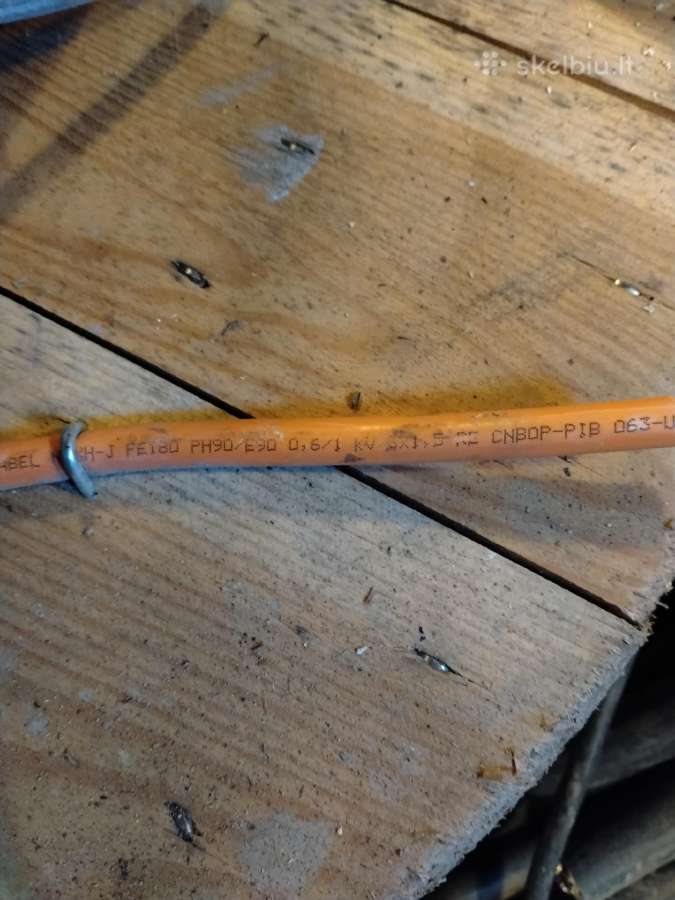 Parduodu nedegu kabelį Nhxh 3*1,5