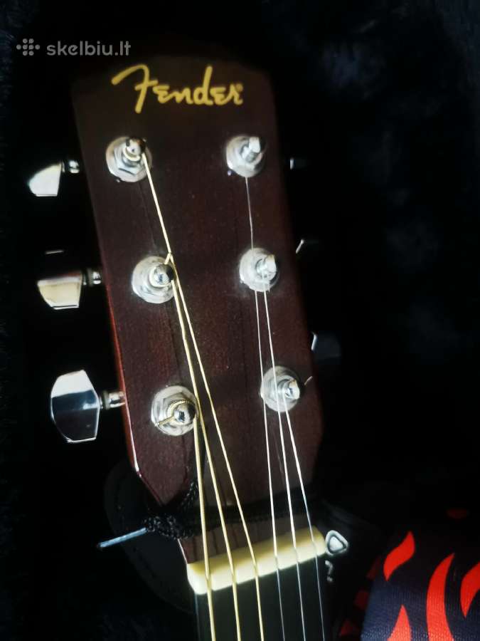 Klasikinė gytara "Fender" - nuotraukos Nr. 3