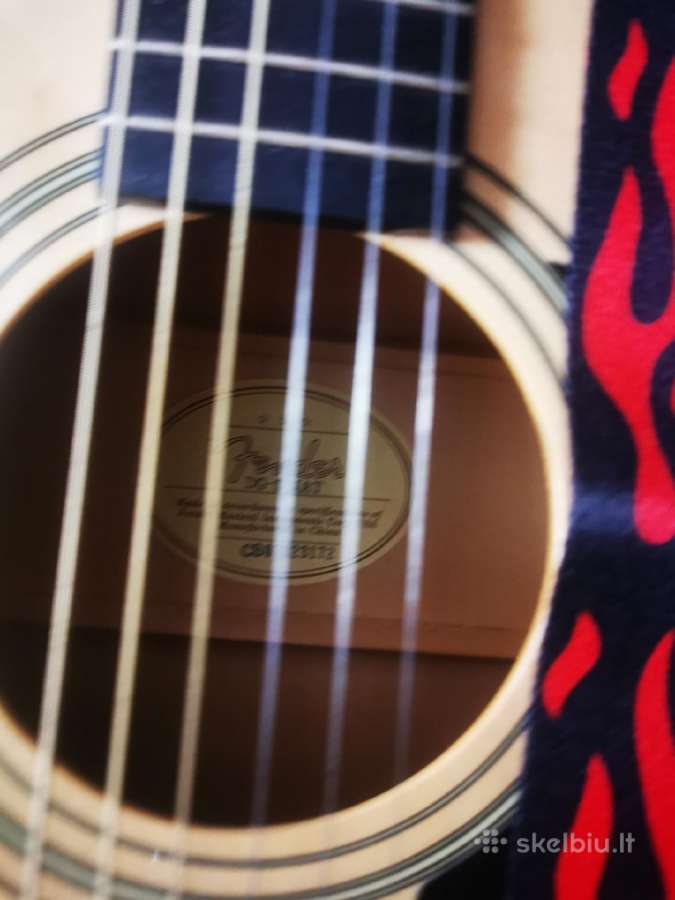 Klasikinė gytara "Fender" - nuotraukos Nr. 5