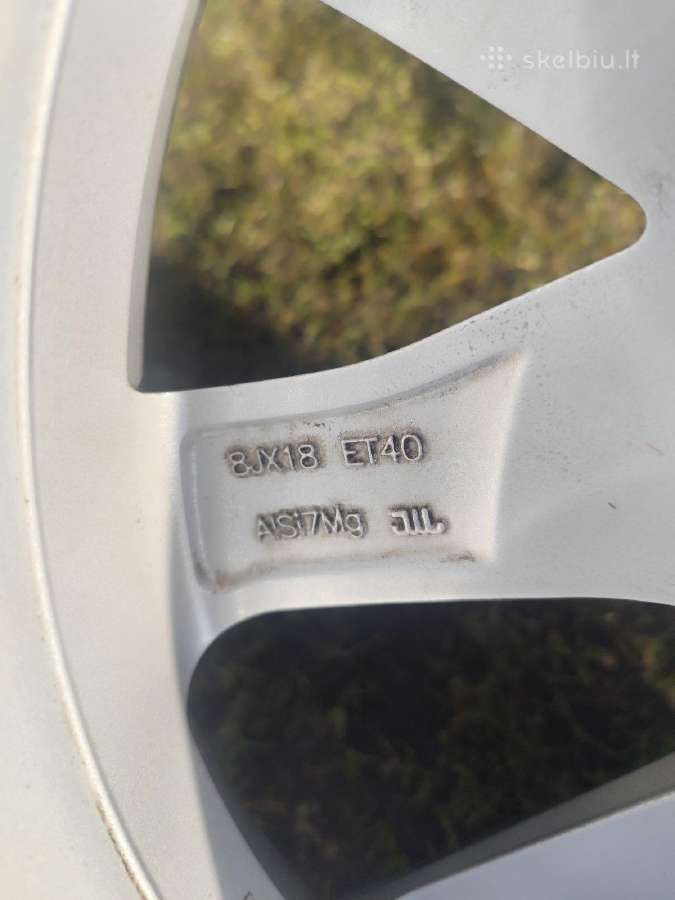 Seat 2022m. 8x18 Et40 5x112 57,1 5ff601025c - nuotraukos Nr. 10