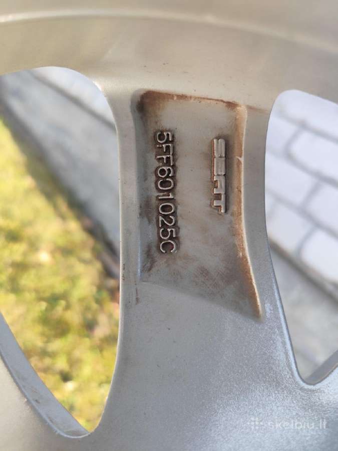 Seat 2022m. 8x18 Et40 5x112 57,1 5ff601025c - nuotraukos Nr. 10
