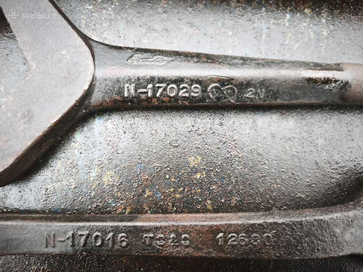 Antikvarinis Fordson Major su dujų generatoriumi - nuotraukos Nr. 6
