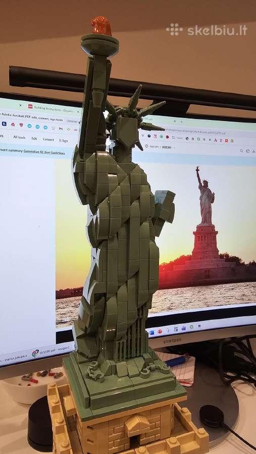 Lego Statue of Liberty 21042 - nuotraukos Nr. 2
