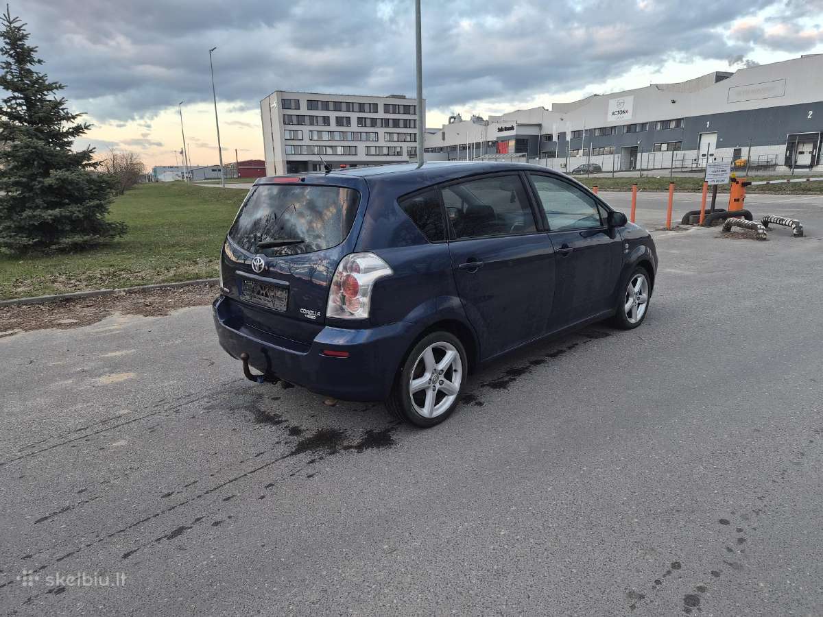 Toyota corolla verso - nuotraukos Nr. 6