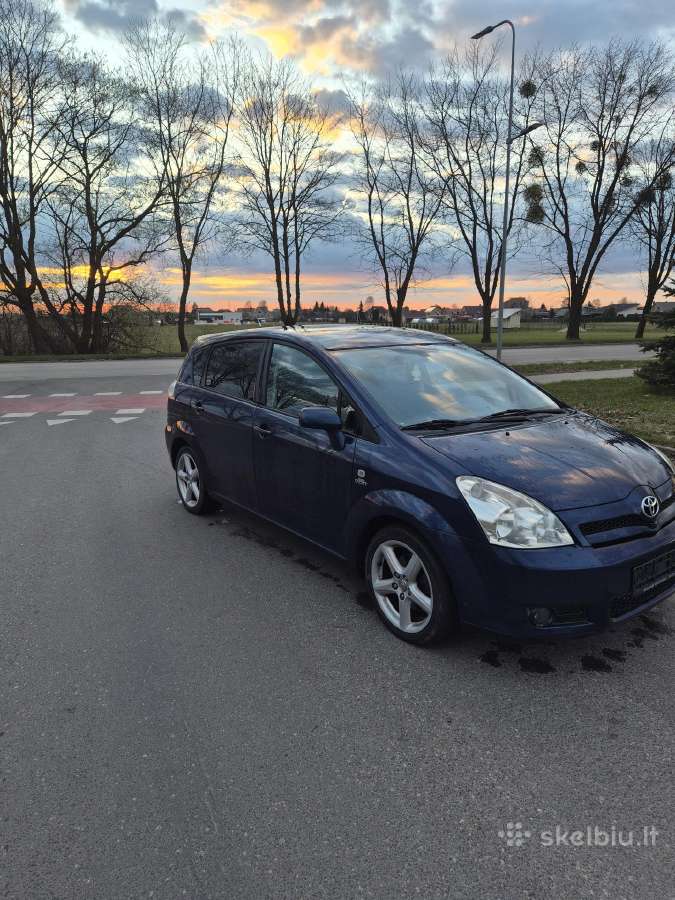 Toyota corolla verso - nuotraukos Nr. 8