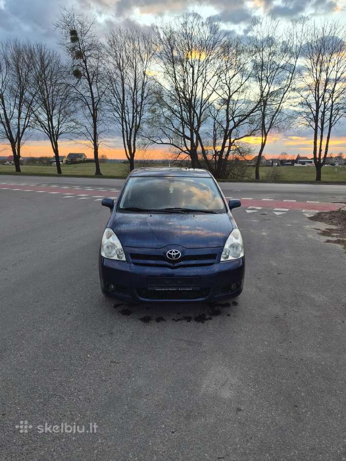 Toyota corolla verso - nuotraukos Nr. 9