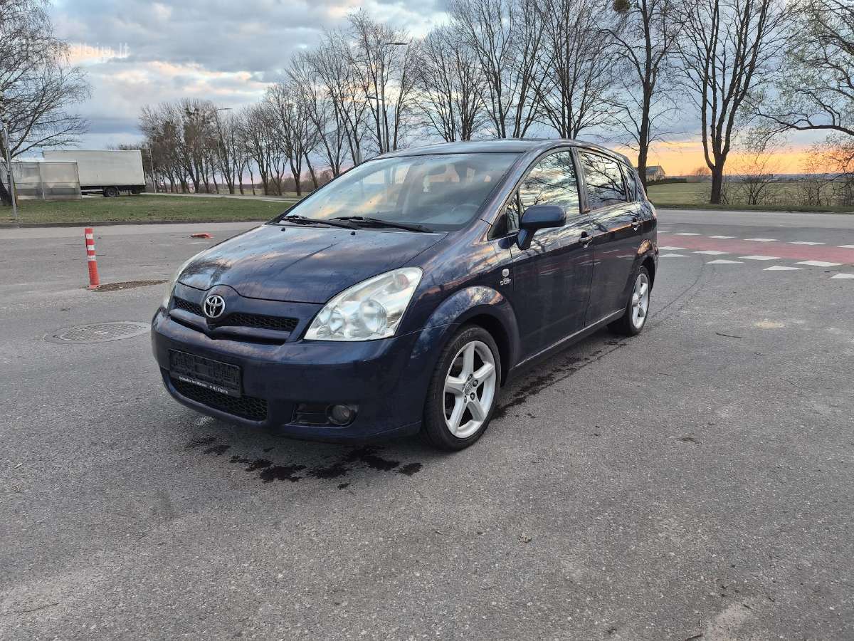 Toyota corolla verso - nuotraukos Nr. 10