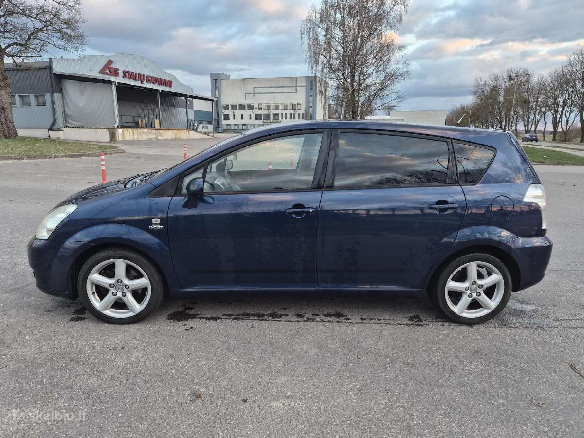 Toyota corolla verso - nuotraukos Nr. 11