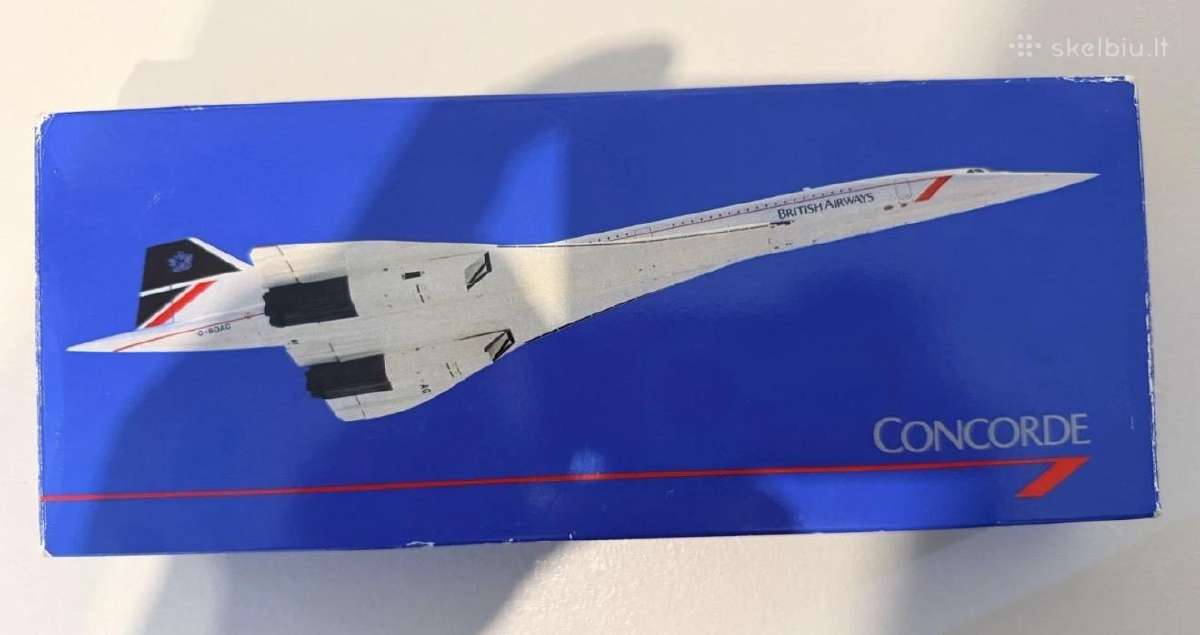 British Airways Concorde modelis
