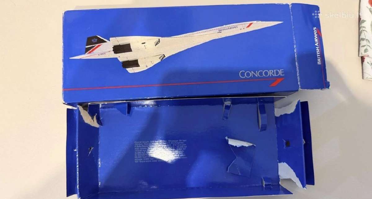 British Airways Concorde modelis - nuotraukos Nr. 6