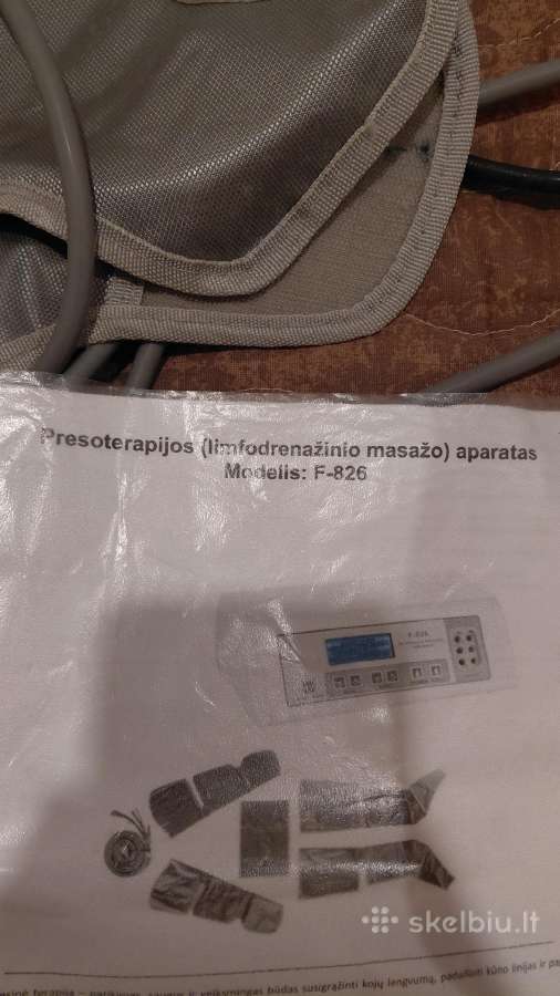 Presoterapijos (limfodrenažinis)aparatas - nuotraukos Nr. 6